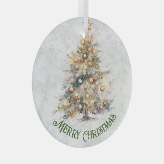 Weihnachtsbaum Ornament Aus Glas (Vorderseite Rechts)