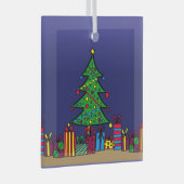 Weihnachtsbaum Ornament Aus Glas (Vorderseite Rechts)