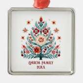 Weihnachtsbaum Ornament Aus Metall (Vorne)