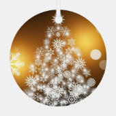 Weihnachtsbaum Ornament Aus Metall (Rückseite)