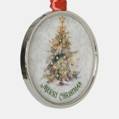 Weihnachtsbaum Ornament Aus Metall (Rechts)