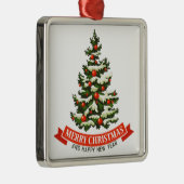 Weihnachtsbaum Ornament Aus Metall (Rechts)