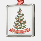 Weihnachtsbaum Ornament Aus Metall (Links)