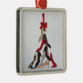 Weihnachtsbaum Ornament Aus Metall (Rechts)