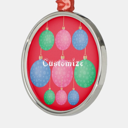 Weihnachtsbaum Ornament Balls Thunder_Cove (Links)