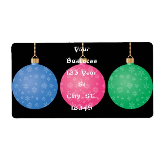 Weihnachtsbaum Ornament Balls Thunder_Cove (Vorne)