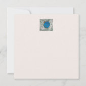 Weihnachtsbaum-Ornament-Flachkarte Karte (Rückseite)