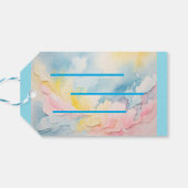 Weihnachtsbaum-Ornament Geschenkanhänger (Rückseite Horizontal)