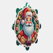 Weihnachtsbaum Ornament Karte (Rechts)