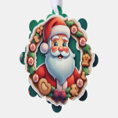 Weihnachtsbaum Ornament Karte (Linke Ecke)