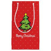 Weihnachtsbaum-Ornament-Lichterfolge Kleine Geschenktüte (Vorderseite)