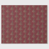 Weihnachtsbaum Papier-Oh Weihnachtsbaum Geschenkpapier (Flach)