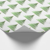 Weihnachtsbaum Papier-Oh Weihnachtsbaum Geschenkpapier (Ecke)