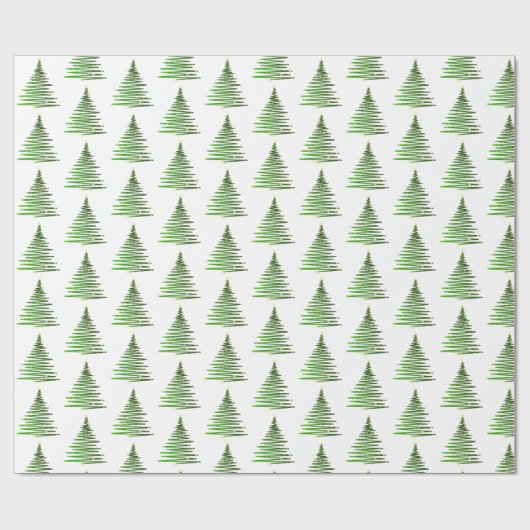 Weihnachtsbaum Papier-Oh Weihnachtsbaum Geschenkpapier (Flach)