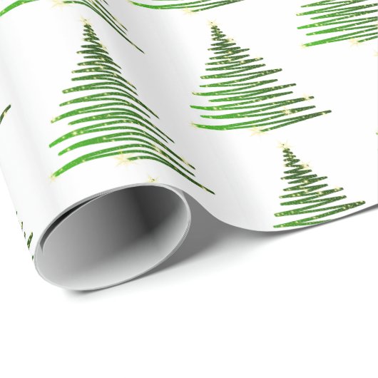 Weihnachtsbaum Papier-Oh Weihnachtsbaum Geschenkpapier (Rolleneckpunkt)