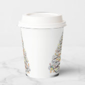 Weihnachtsbaum Pappbecher (Links)