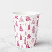 Weihnachtsbaum Pappbecher (Rechts)