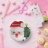 Weihnachtsbaum Pappteller (Party)