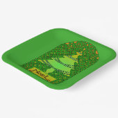 Weihnachtsbaum Pappteller (Gewinkelt)