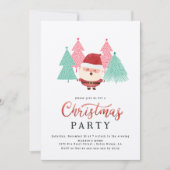 Weihnachtsbaum-Party Einladung (Vorderseite)