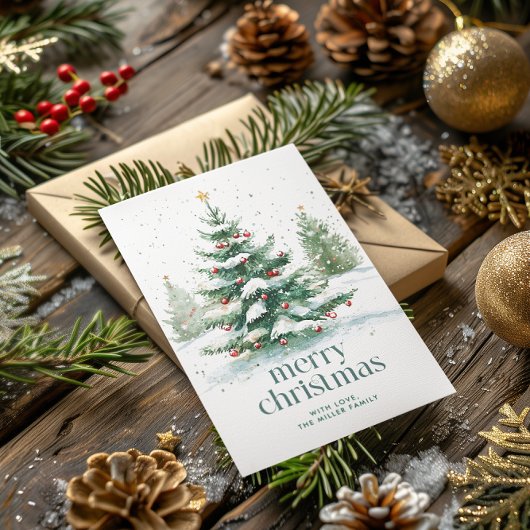 Weihnachtsbaum-Party Einladung