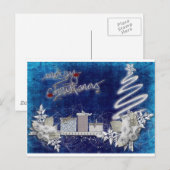 Weihnachtsbaum Party Feierliche Festlichkeit Postkarte (Vorne/Hinten)