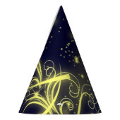 Weihnachtsbaum Party Gold Stars Navy Blue Holidays Partyhütchen (Links)