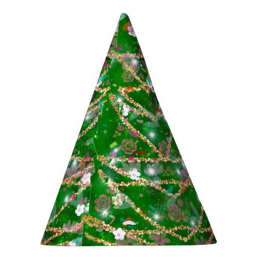 Weihnachtsbaum Partyhütchen (Rechts)