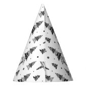 Weihnachtsbaum Partyhütchen (Rückseite)