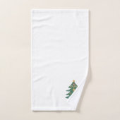 Weihnachtsbaum Pattern Badetuch Set (Handtuch)