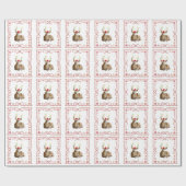 Weihnachtsbaum Peppermint Candy Wrapping Paper Geschenkpapier (Flach)