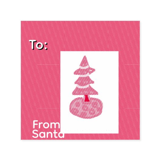 Weihnachtsbaum Permastempel (Design)