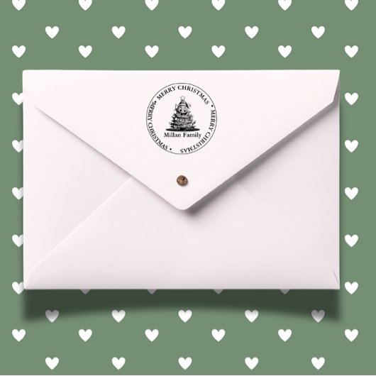 Weihnachtsbaum Permastempel