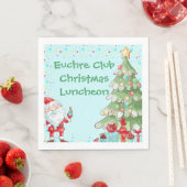 Weihnachtsbaum personalisieren Text Serviette (Beispiel)
