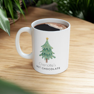 Weihnachtsbaum Personalisiert Name Kinder Kaffeetasse