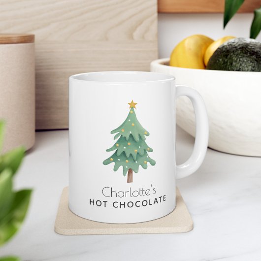 Weihnachtsbaum Personalisiert Name Kinder Kaffeetasse