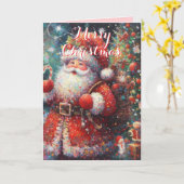 Weihnachtsbaum Personalisiert Weihnachten Karte (Gelbe Blume)