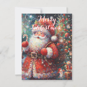 Weihnachtsbaum Personalisiert Weihnachten Postkarte