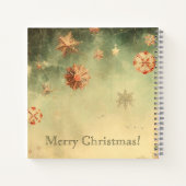 Weihnachtsbaum personalisierte Nachricht Notizblock (Rückseite)