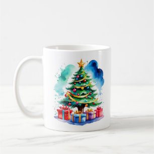 Weihnachtsbaum Personalisierter Tasse