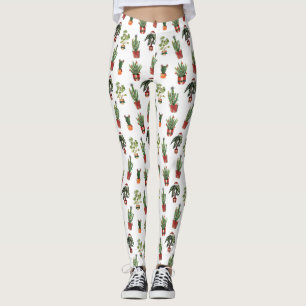 Weihnachtsbaum Pflanze Weihnachtsmuster Leggings