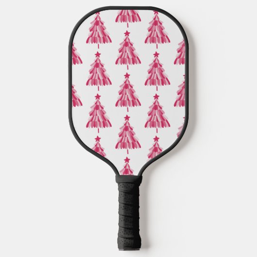Weihnachtsbaum Pickleball Schläger (Vorderseite)
