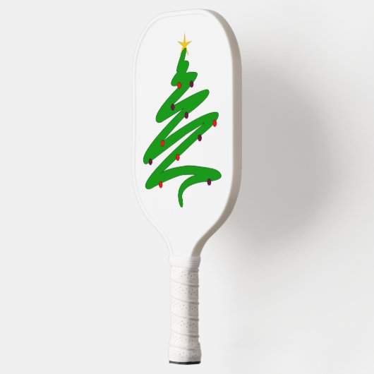Weihnachtsbaum Pickleball Schläger (Links)