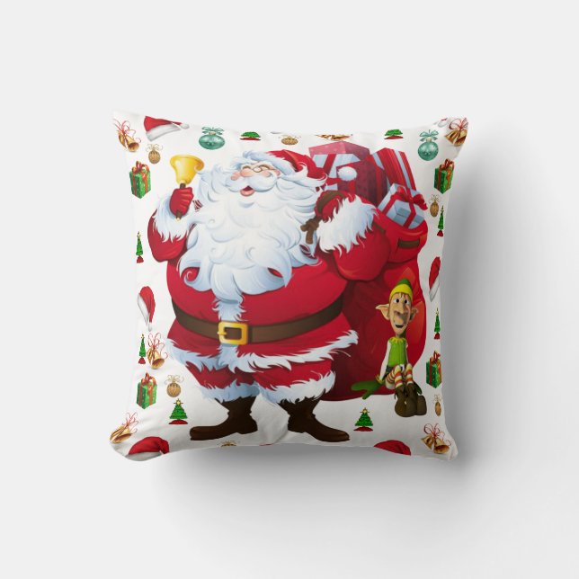Weihnachtsbaum Pillow Santa Kissen (Vorderseite)