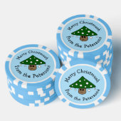 Weihnachtsbaum Pilz Poker Chips (Stapel)