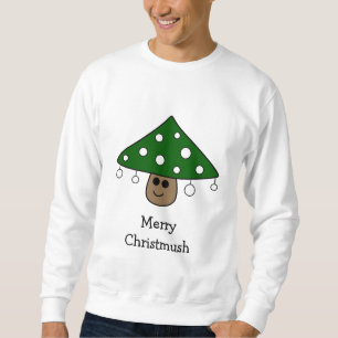 Weihnachtsbaum-Pilz-Sweatshirt Sweatshirt