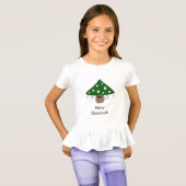 Weihnachtsbaum Pilz T - Shirt (Kind) (Vorne ganz)