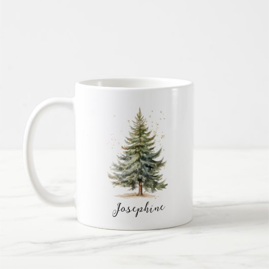 Weihnachtsbaum Pine Kaffeetasse (Links)