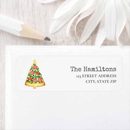 Weihnachtsbaum Pizza (Insitu)