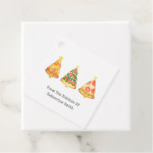 Weihnachtsbaum Pizza aus der Küche von Geschenkanhänger (Beispiel)